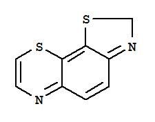 2H-噻唑并[4,5-h][1,4]苯并噻嗪(9ci)结构式_36338-76-8结构式