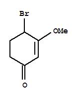 (9ci)-4-溴-3-甲氧基-2-环己烯-1-酮结构式_36379-44-9结构式