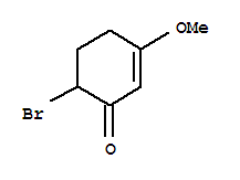 (9ci)-6-溴-3-甲氧基-2-环己烯-1-酮结构式_36379-45-0结构式