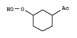 1-(3-氢过氧基环己基)乙酮结构式_364594-08-1结构式