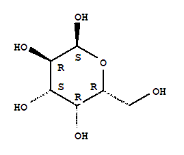 α-D-半乳糖结构式_3646-73-9结构式