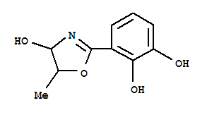 (9Ci)-3-(4,5-二氢-4-羟基-5-甲基-2-噁唑)-1,2-苯二醇结构式_365219-63-2结构式