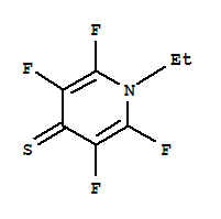 1-乙基-2,3,5,6-四氟-4(1H)-吡啶硫酮结构式_365457-00-7结构式