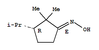 (1E,3R)-N-羟基-3-异丙基-2,2-二甲基环戊烷亚胺结构式_365978-38-7结构式