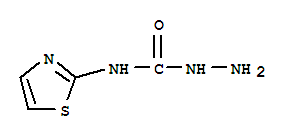 n-2-噻唑-肼羧酰胺结构式_3673-41-4结构式