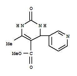 (9Ci)-1,2,3,4-四氢-6-甲基-2-氧代-4-(3-吡啶)-5-嘧啶羧酸甲酯结构式_367908-20-1结构式