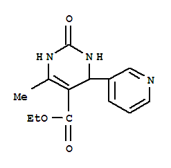 (9Ci)-1,2,3,4-四氢-6-甲基-2-氧代-4-(3-吡啶)-5-嘧啶羧酸乙酯结构式_367908-21-2结构式