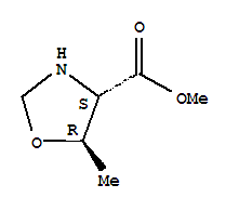 4-Oxazolidinecarboxylicacid,5-methyl-,methylester,(4s,5r)-(9ci)Structure,368424-95-7Structure 4-Oxazolidinecarboxylicacid,5-methyl-,methylester,(4s,5r)-(9ci) Structure,368424-95-7Structure
