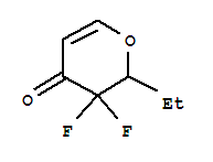 4H-pyran-4-one,2-ethyl-3,3-difluoro-2,3-dihydro-(9ci)Structure,370865-39-7Structure 4H-pyran-4-one,2-ethyl-3,3-difluoro-2,3-dihydro-(9ci) Structure,370865-39-7Structure
