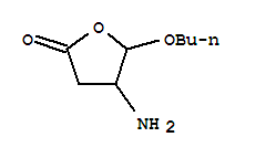 (9ci)-4-氨基-5-丁氧基二氢-2(3H)-呋喃酮结构式_370875-26-6结构式