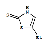 5-乙基-2(3H)-噻唑硫酮结构式_371120-77-3结构式