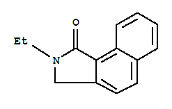 (9ci)-2-乙基-2,3-二氢-1H-苯[e]异吲哚-1-酮结构式_371166-04-0结构式