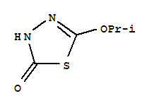 5-(1-甲基乙氧基)-1,3,4-噻二唑-2(3h)-酮结构式_37158-83-1结构式
