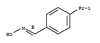 (e)-(9ci)-4-(1-甲基乙基)-苯甲醛结构式_3717-17-7结构式
