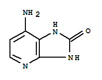 (9Ci)-7-氨基-1,3-二氢-2H-咪唑并[4,5-B]吡啶-2-酮结构式_371933-31-2结构式