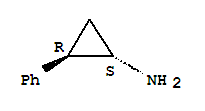 (1S,2R)-2-苯基环丙胺结构式_3721-28-6结构式