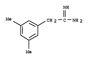 2-(3,5-二甲基苯基)-乙脒结构式_374064-84-3结构式