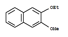 (9ci)-2-乙氧基-3-甲氧基-萘结构式_374073-71-9结构式