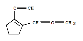 (9Ci)-1-乙炔-2-(1,2-丙二烯)-环戊烯结构式_374079-48-8结构式