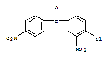 (4-氯-3-硝基苯基)(4-硝基苯基)-甲酮结构式_37567-38-7结构式