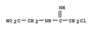 (9ci)-n-(2-氯-1-亚氨基乙基)-甘氨酸结构式_37622-35-8结构式