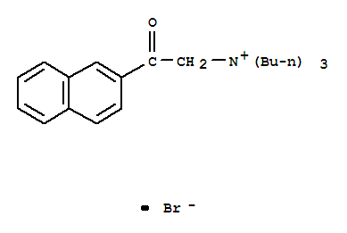 N-(2-[2-萘]-2-氧代-乙基)-n,N,N-三丁基溴化铵结构式_376644-73-4结构式