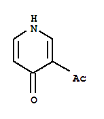 (9CI)-3-乙酰基-4(1H)-吡啶酮结构式_37831-31-5结构式
