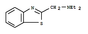 (9ci)-N,N-二乙基-2-苯并噻唑甲胺结构式_37859-41-9结构式
