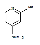 N,N-二甲基-4-氨基-2-甲基吡啶结构式_37941-24-5结构式