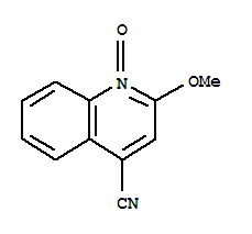 2-甲氧基-4-喹啉甲腈,1-氧化物结构式_379722-76-6结构式