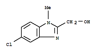 (9ci)-5-氯-1-甲基-1H-苯并咪唑-2-甲醇结构式_380177-22-0结构式