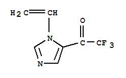 (9ci)-1-(1-乙烯-1H-咪唑-5-基)-2,2,2-三氟-乙酮结构式_380430-94-4结构式