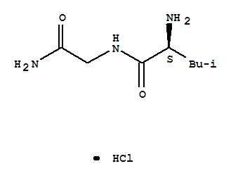 H-GLY-LEU-NH2 · HCL结构式_38173-66-9结构式 H-GLY-LEU-NH2 · HCL结构式_38173-66-9结构式