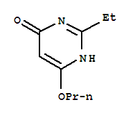 (9ci)-2-乙基-6-丙氧基-4(1H)-嘧啶酮结构式_38249-37-5结构式