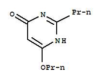 (9ci)-6-丙氧基-2-丙基-4(1H)-嘧啶酮结构式_38249-46-6结构式