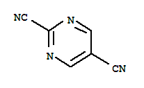 2,5-Pyrimidinedicarbonitrile (9ci)Structure,38275-58-0Structure 2,5-Pyrimidinedicarbonitrile (9ci) Structure,38275-58-0Structure
