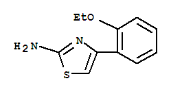 2-Thiazolamine,4-(2-ethoxyphenyl)-(9ci)Structure,383129-54-2Structure 2-Thiazolamine,4-(2-ethoxyphenyl)-(9ci) Structure,383129-54-2Structure