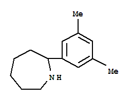 2-(3,5-二甲基苯基)-氮杂烷结构式_383129-96-2结构式