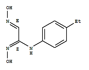 [N(Z),2E]-(9Ci)-N-(4-乙基苯基)-N-羟基-2-(羟基亚氨基)-盐酸乙脒结构式_383367-07-5结构式