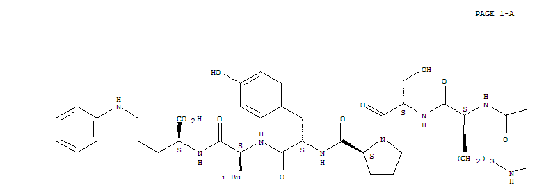 神经肽 W-30 (人)结构式_383415-80-3结构式