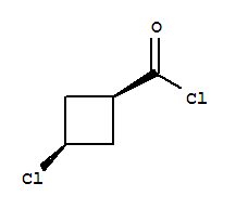 顺式-(9Ci)-3-氯-环丁烷羰酰氯结构式_38353-16-1结构式