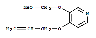 (9CI)-3-(甲氧基甲氧基)-4-(2-丙烯基氧基)-吡啶结构式_383901-16-4结构式