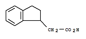 1H-indene-1-acetic acid, 2,3-dihydro-Structure,38425-65-9Structure 1H-indene-1-acetic acid, 2,3-dihydro- Structure,38425-65-9Structure