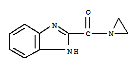 (9CI)-1-(1H-苯并咪唑-2-基羰基)-氮丙啶结构式_384807-06-1结构式