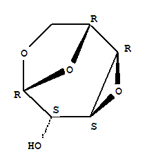 3,7,9-三氧杂三环[4.2.1.0<sup>2,4</sup>]壬烷-5-醇结构式_3868-04-0结构式