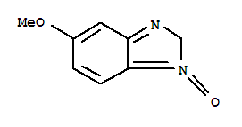 (9ci)-5-甲氧基-2H-苯并咪唑-1-氧化物结构式_387362-54-1结构式