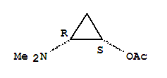 (1R,2S)-2-(二甲基氨基)环丙基乙酸酯结构式_387844-98-6结构式