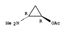 (1R,2R)-2-(二甲基氨基)环丙基乙酸酯结构式_387844-99-7结构式