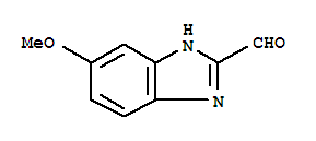 5-甲氧基-1H-苯并咪唑-2-羧醛结构式_38786-60-6结构式