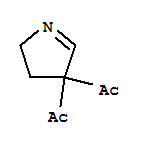 (9ci)-1,1-(4,5-二氢-3H-吡咯-3-基)双-乙酮结构式_38806-16-5结构式